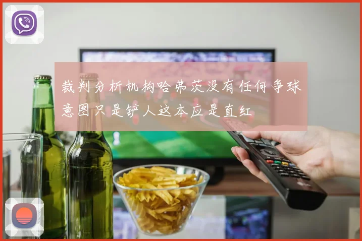 裁判分析机构哈弗茨没有任何争球意图只是铲人这本应是直红