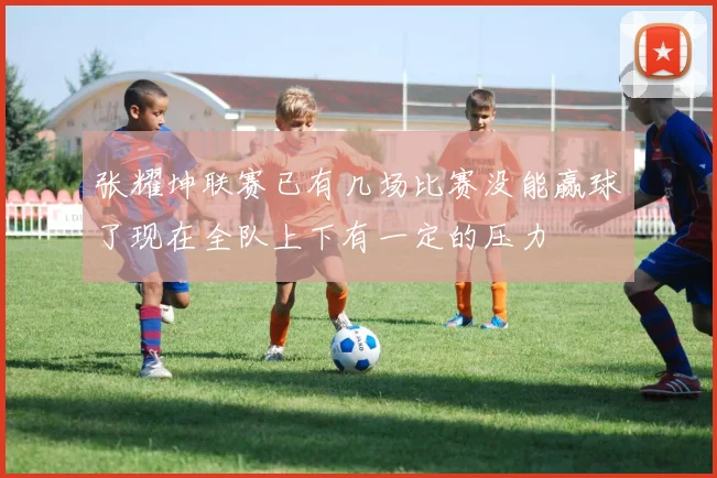 张耀坤联赛已有几场比赛没能赢球了现在全队上下有一定的压力